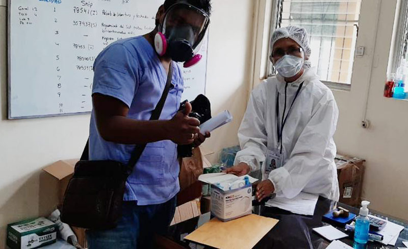 KN-95 Masks for Doctors in Loreto, Peru