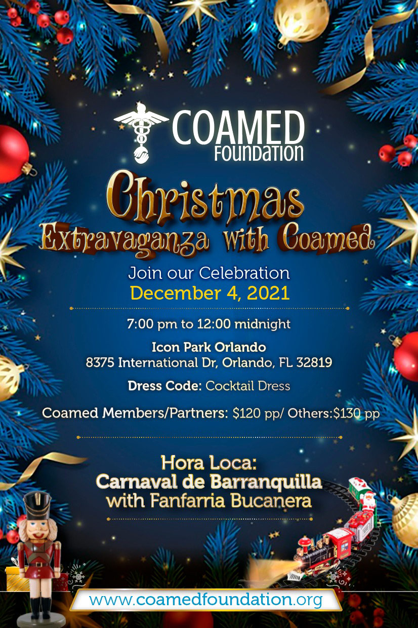 Coamed invites you to celebrate Christmas