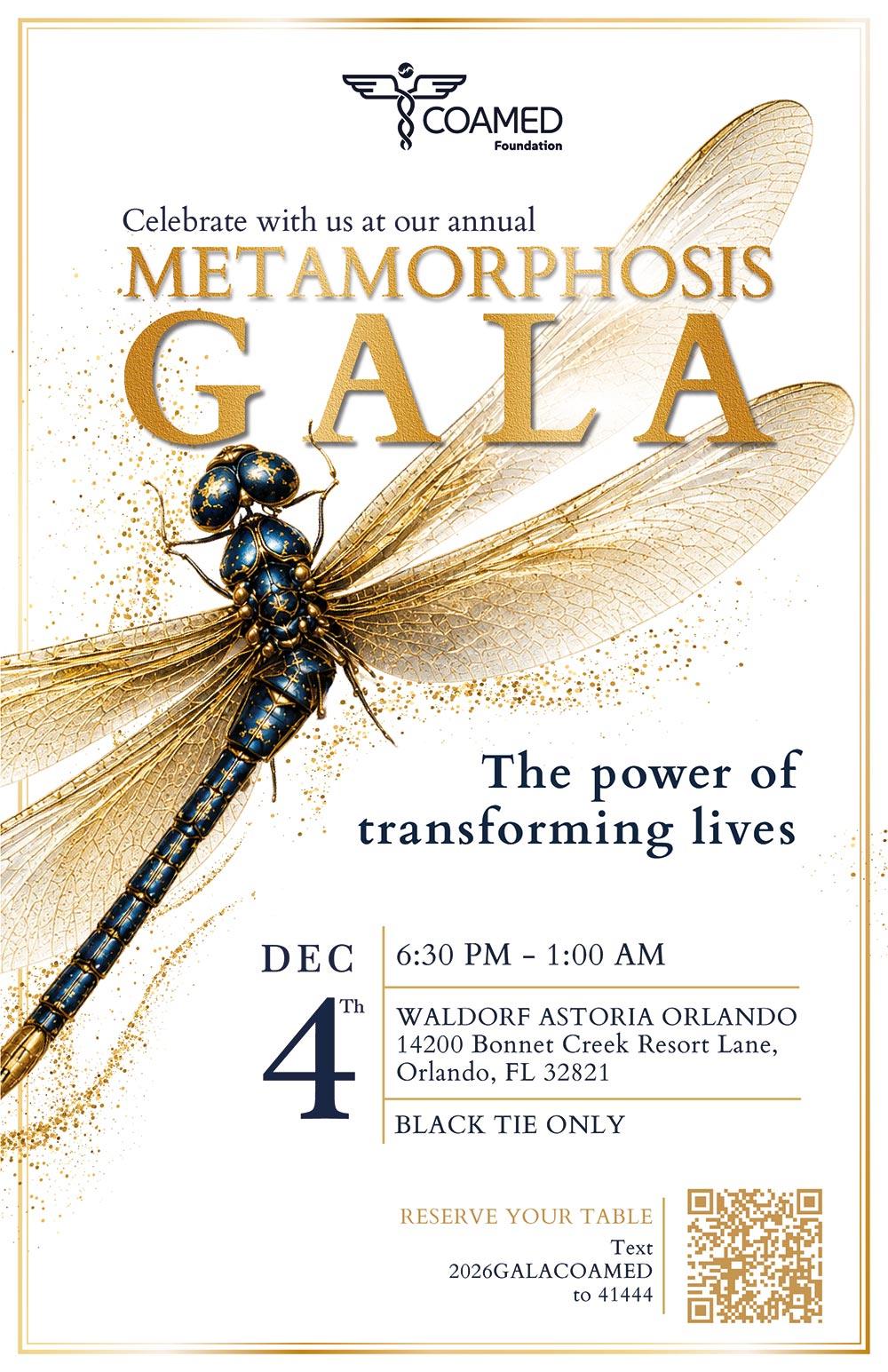 Metamorphosis Gala